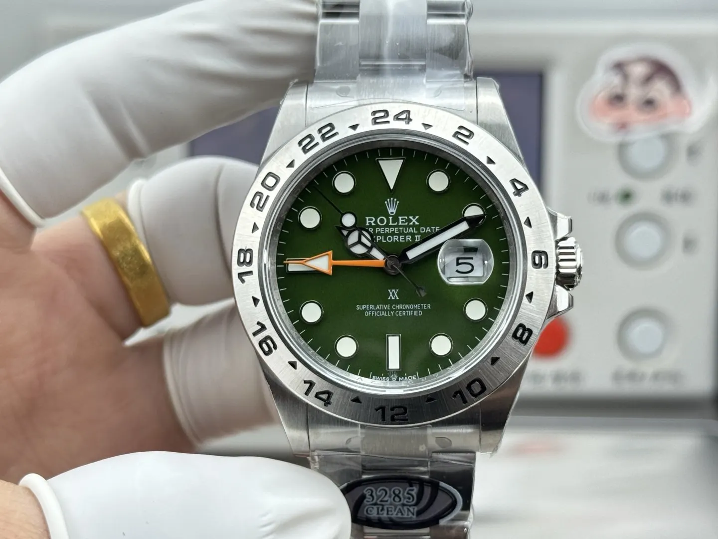 Rolex 黑色 白色 劳力士 白探二 手表 经典腕表款