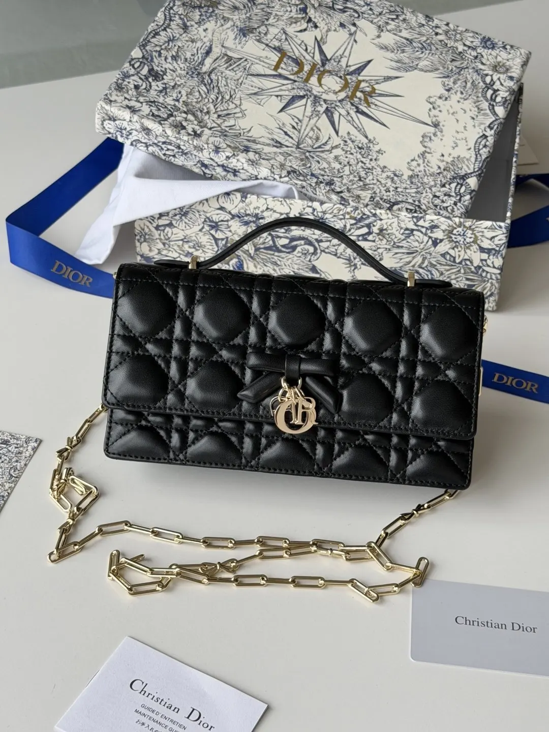 Dior 羊皮手拿包 晚宴手拿款