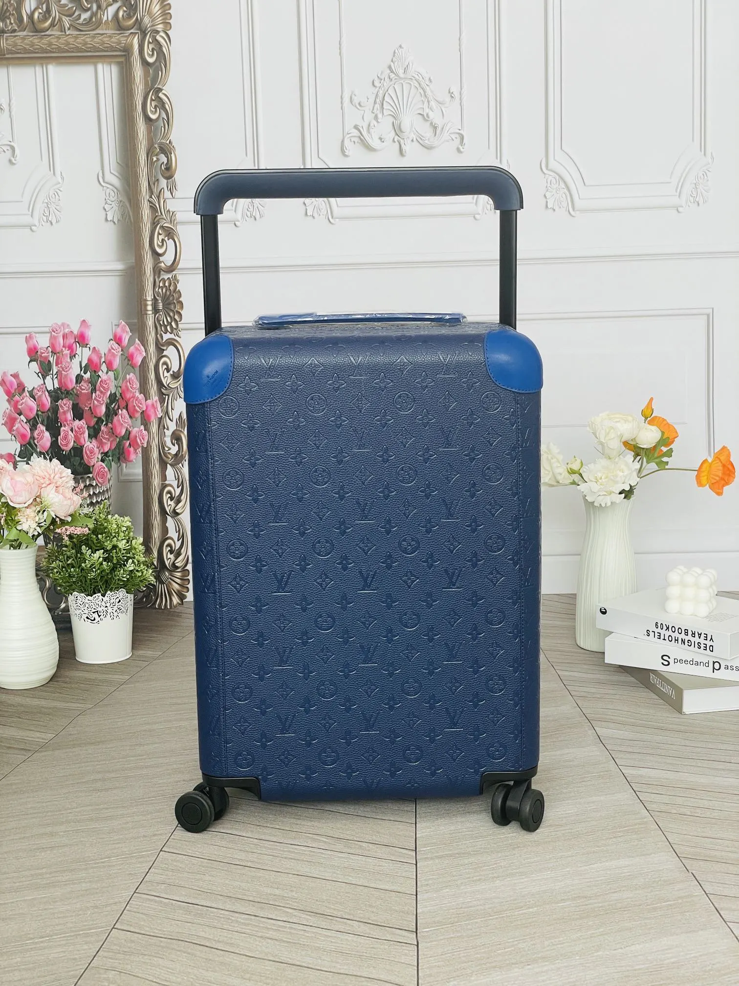 LV 老花 帆布 行李箱 旅行拉杆款 輕便出行款