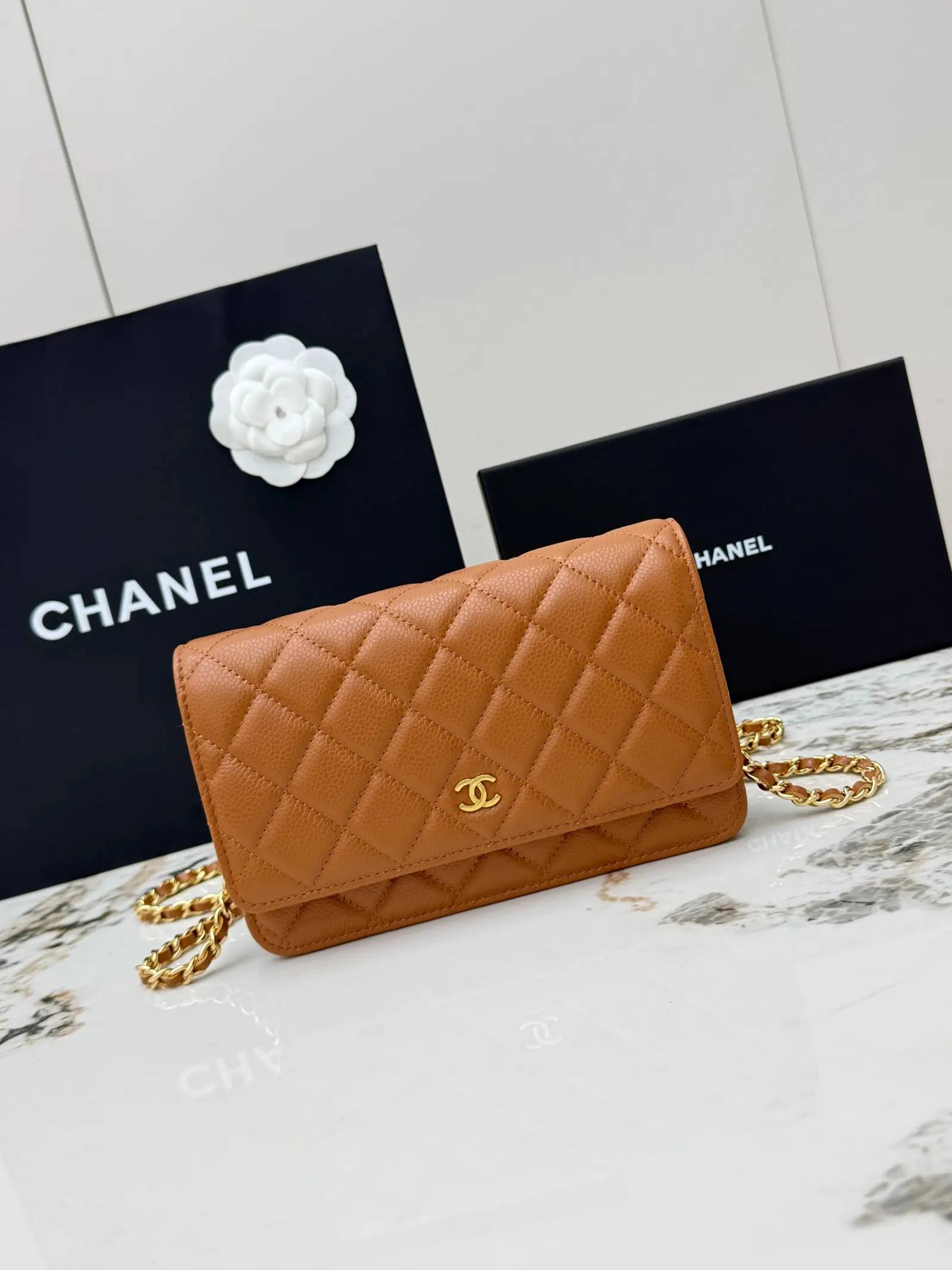 CHANEL 小牛皮 鏈條包 精致鏈條款