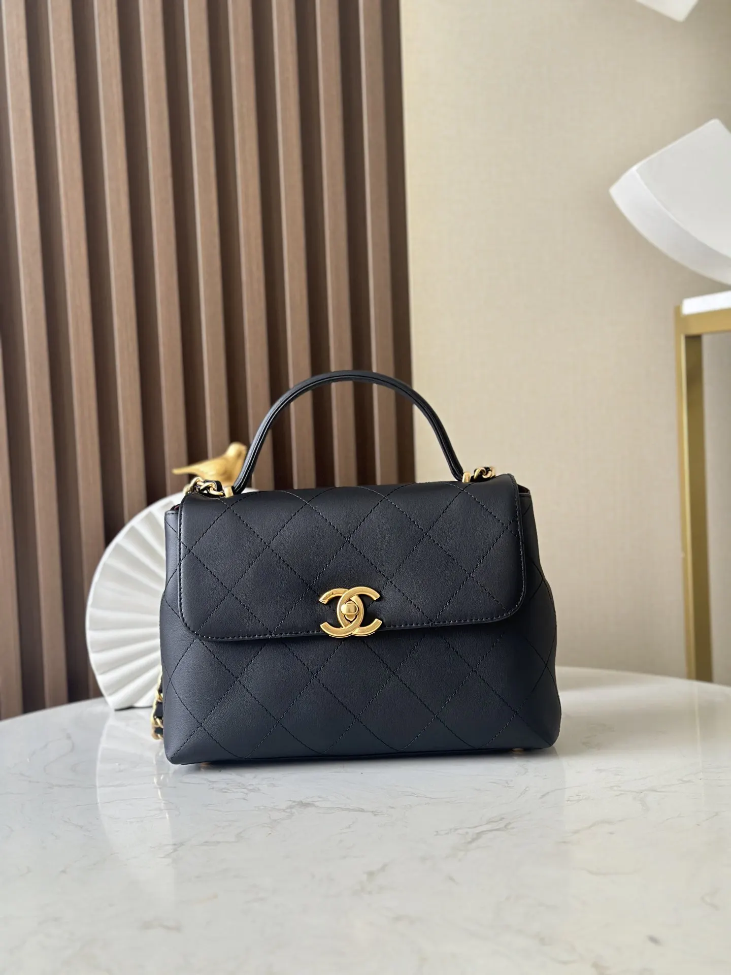 CHANEL 小牛皮公文包 手提斜挎