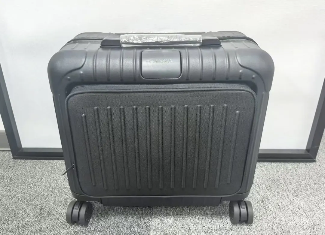 黑色 白色 玫瑰 寸登机箱前置口袋黑色 行李箱 旅行拉杆款 輕便出行款