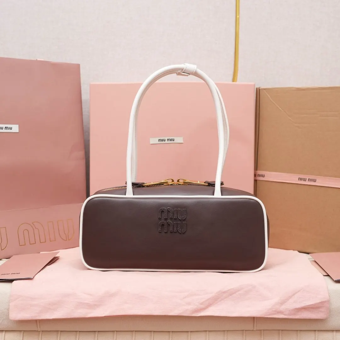 Miu 小牛皮 手提包 通勤手提款