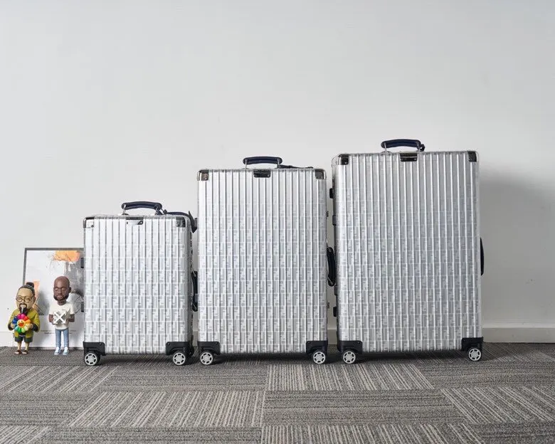 Black Blue Suitcase Travel Lightweight