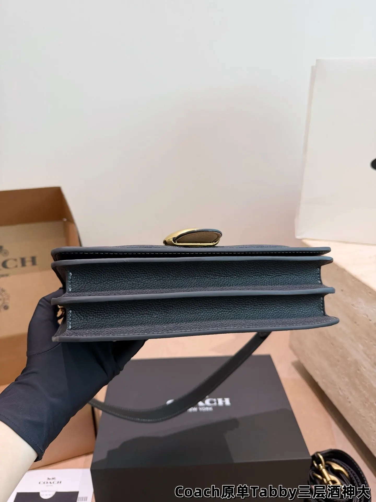 Tabby 三层 家Tabby單肩 斜背包 輕便斜挎款