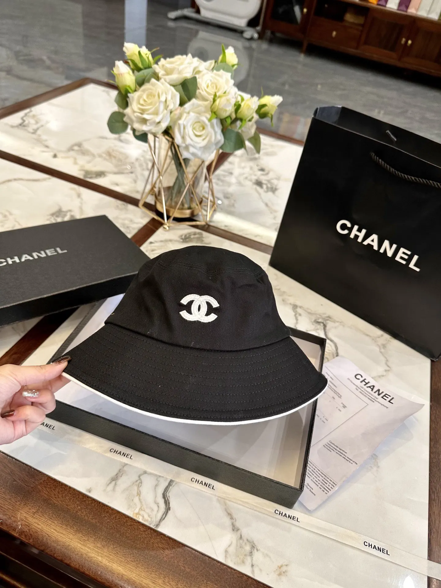Chanel 渔夫帽 休闲遮阳 帽子