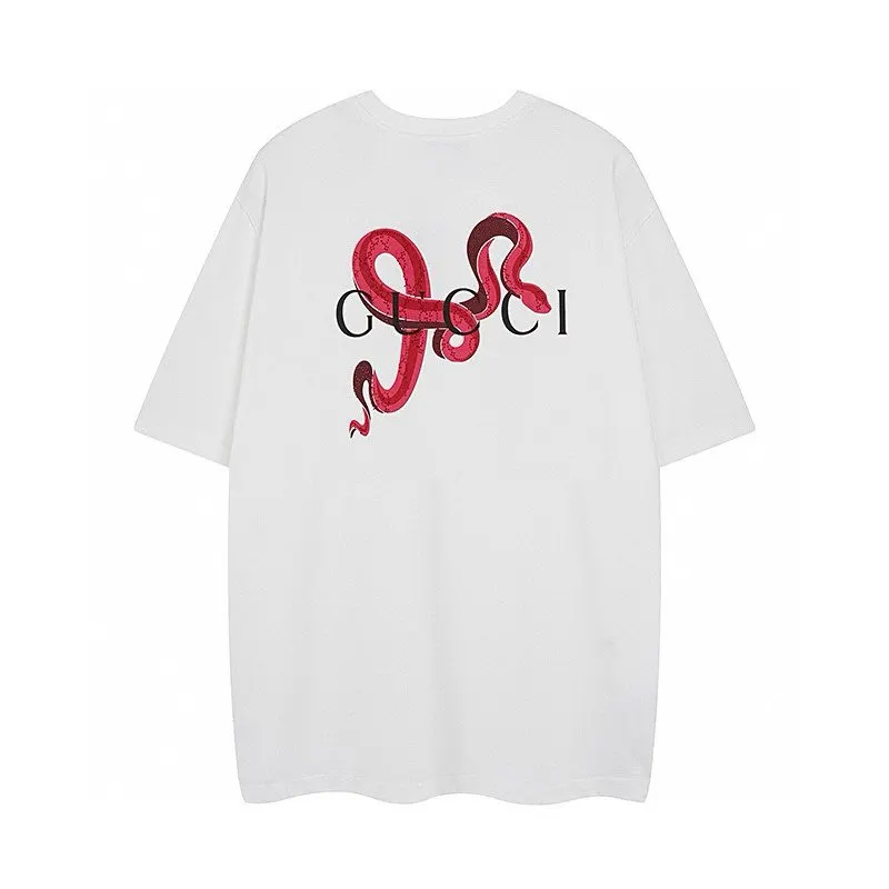 Gucci Double G Embroidery Short Sleeve T-Shirt 11