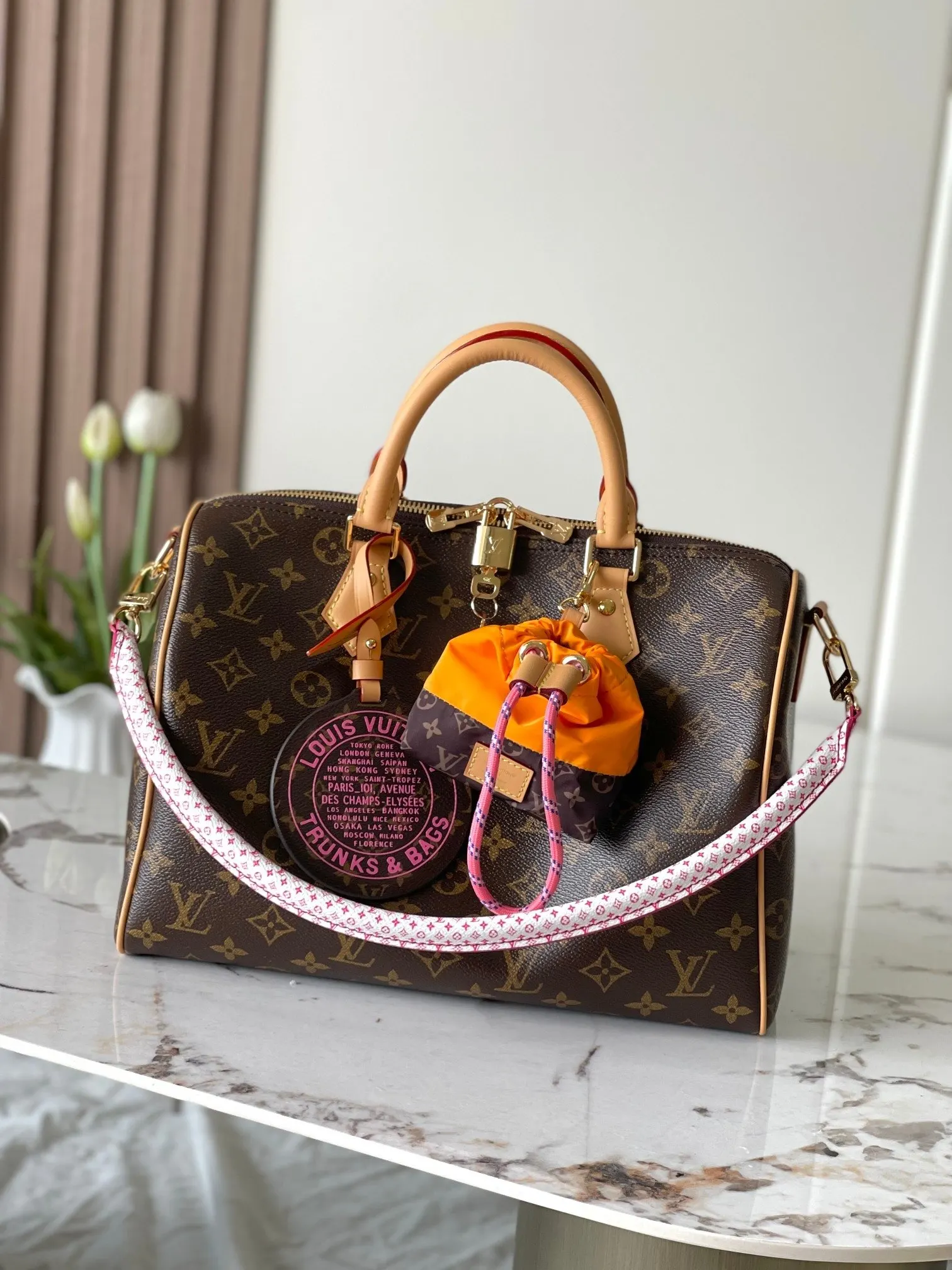LV Speedy 老花 配飾 精選款