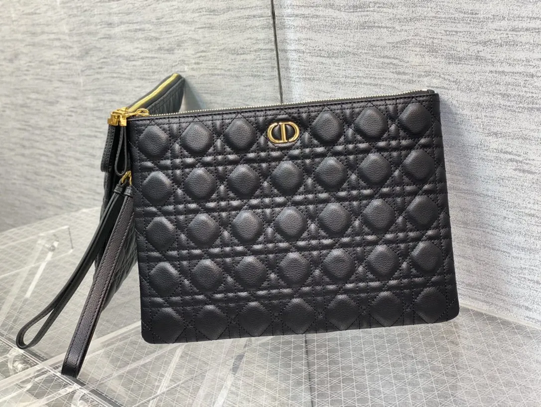 Dior Caro 黑色 手拿包 精致手拿款