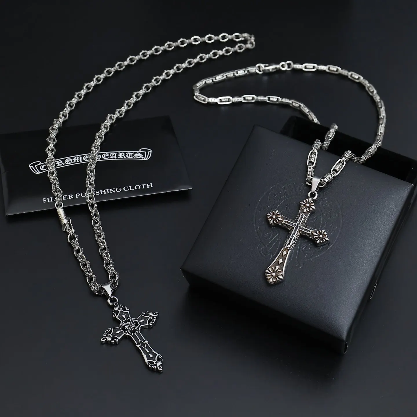Chrome Hearts 項鍊 精致锁骨链款