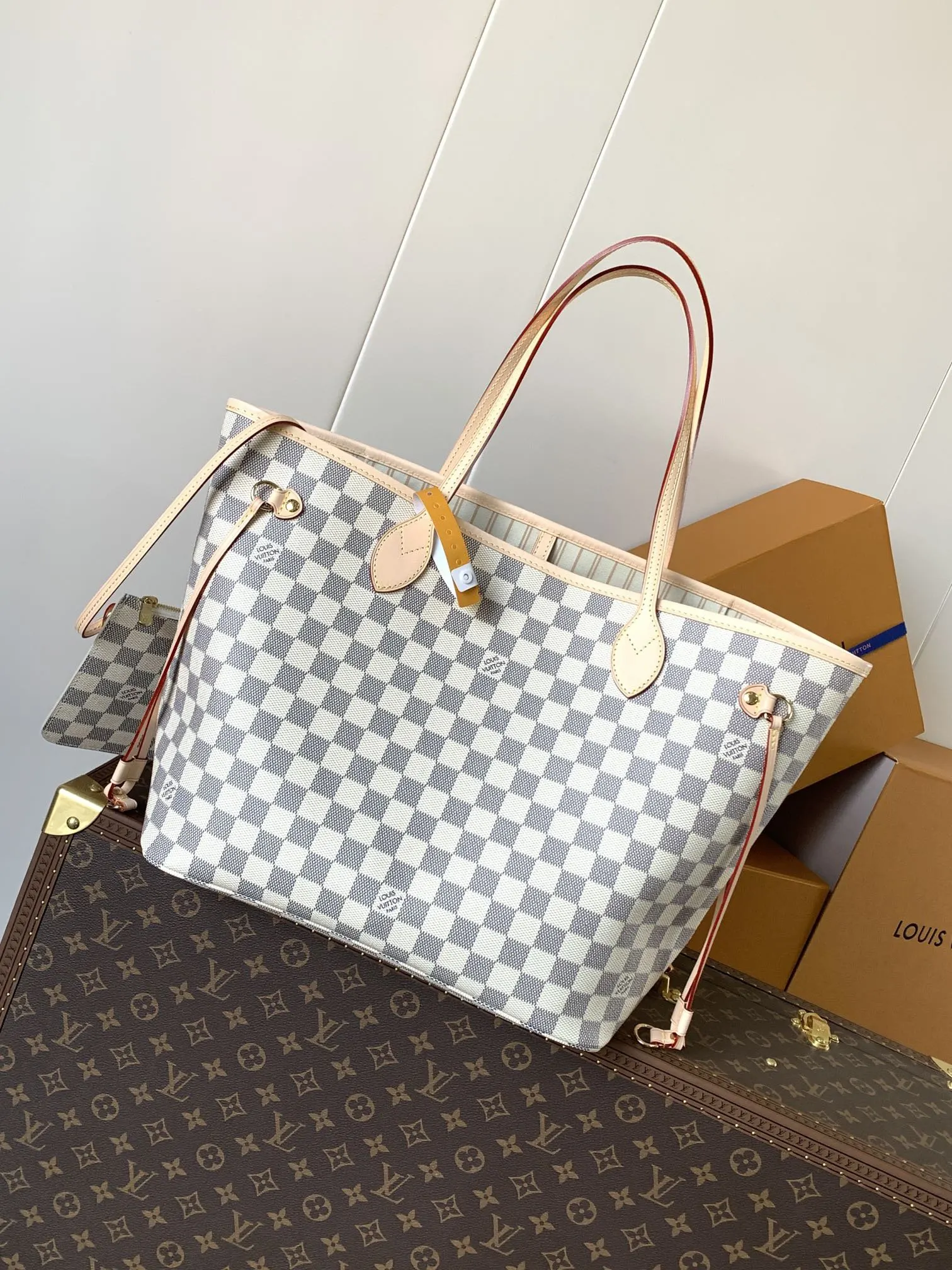 Neverfull 牛皮 托特包 大容量托特款