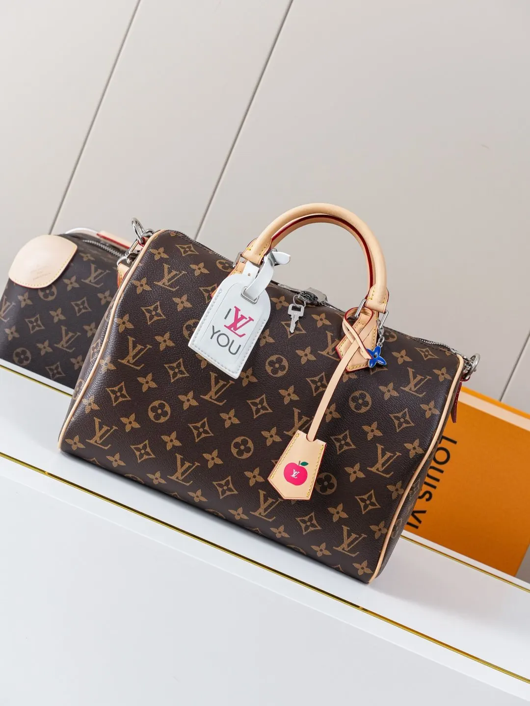 LV Speedy 黃銀色配色 手袋