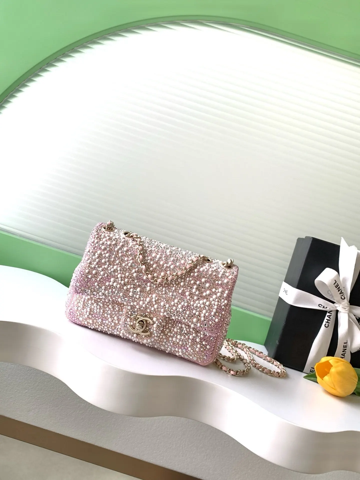 Gold Chain Bag