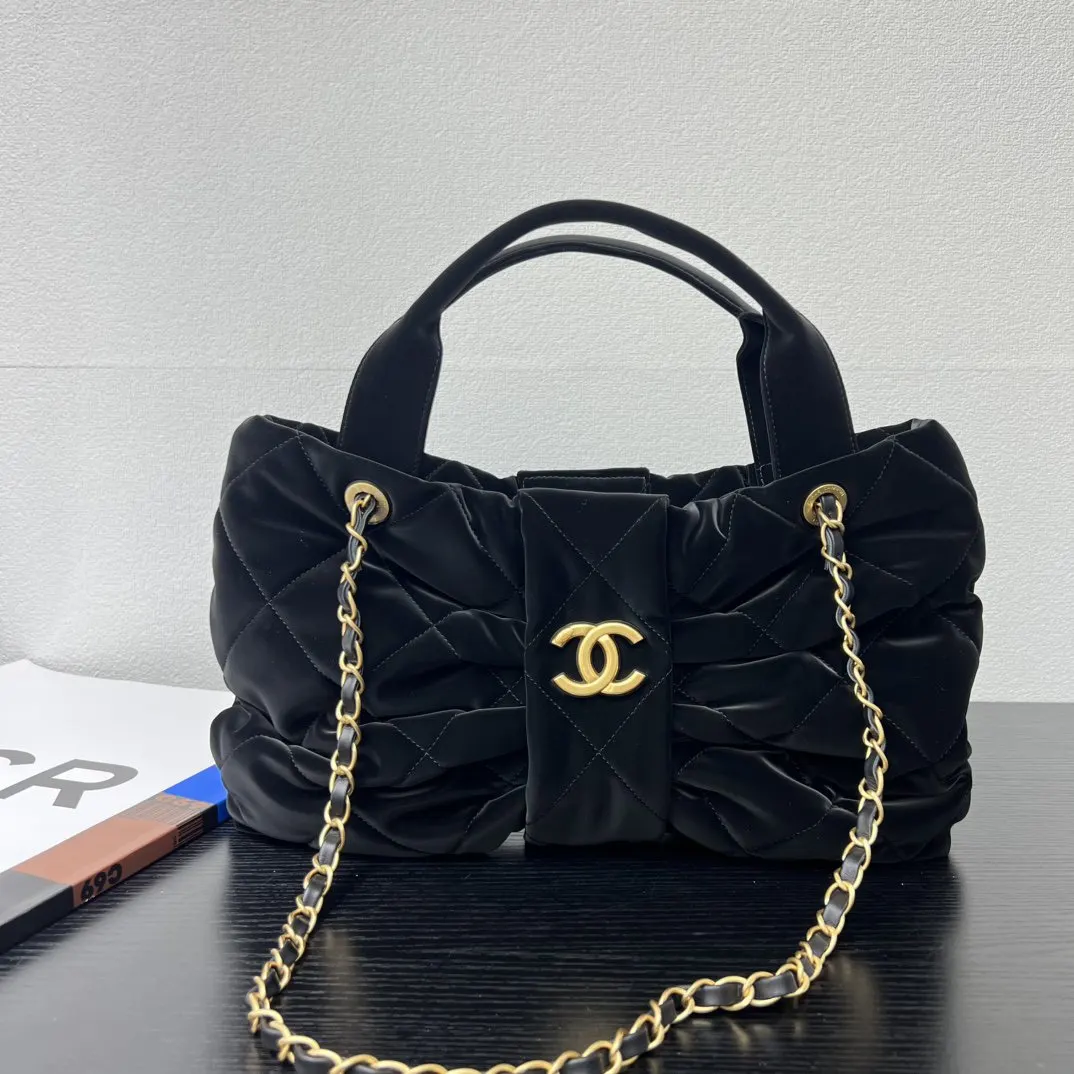 CHANEL 牛皮手提包 手提單肩