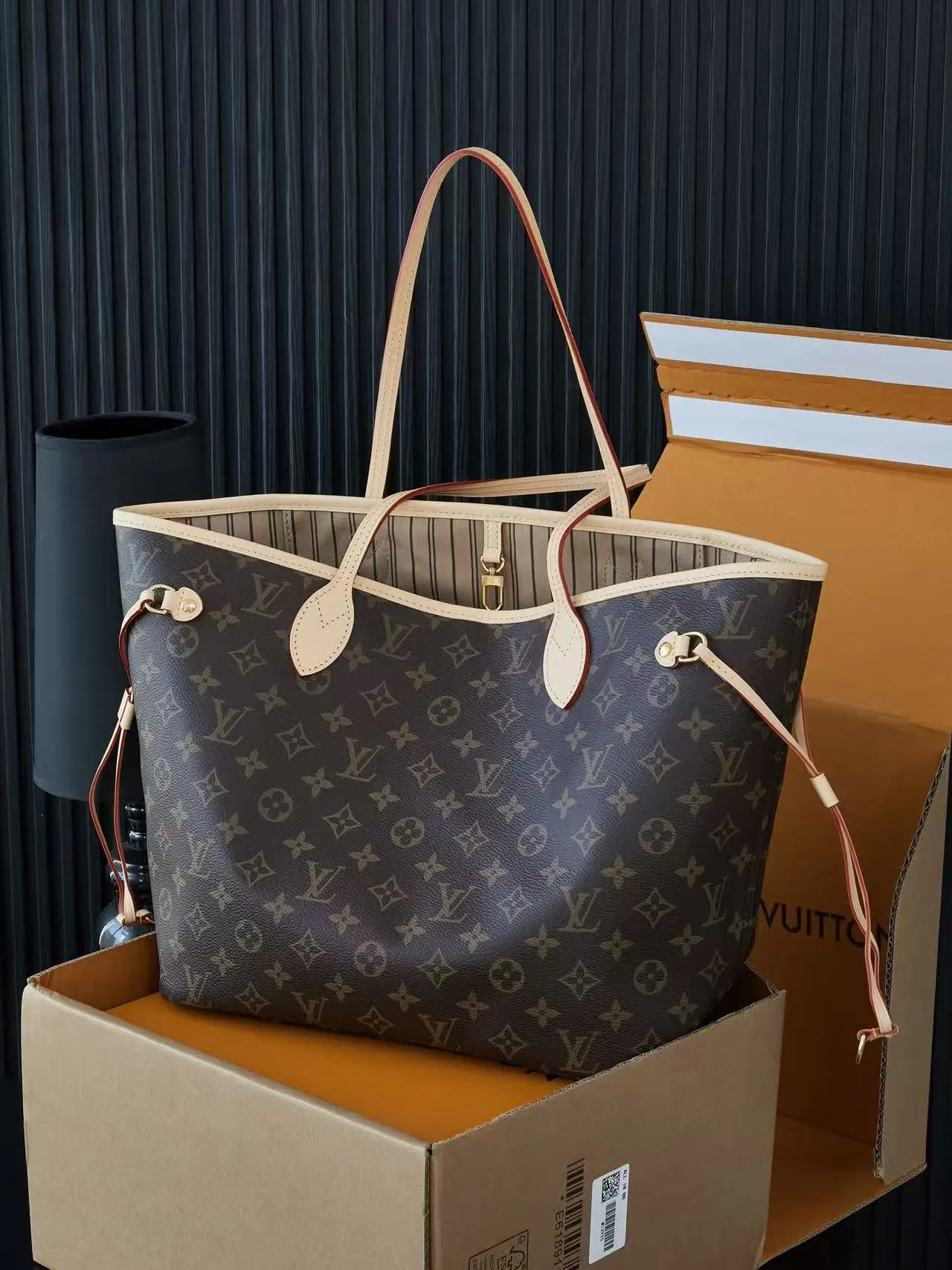LV 老花Neverfull托特包 購物袋款