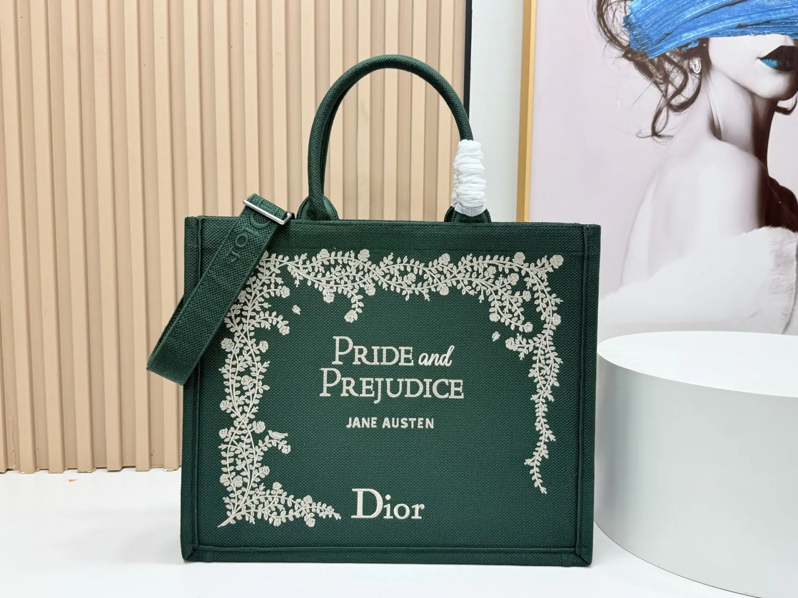 Dior Book Tote 帆布 托特包 大容量托特款