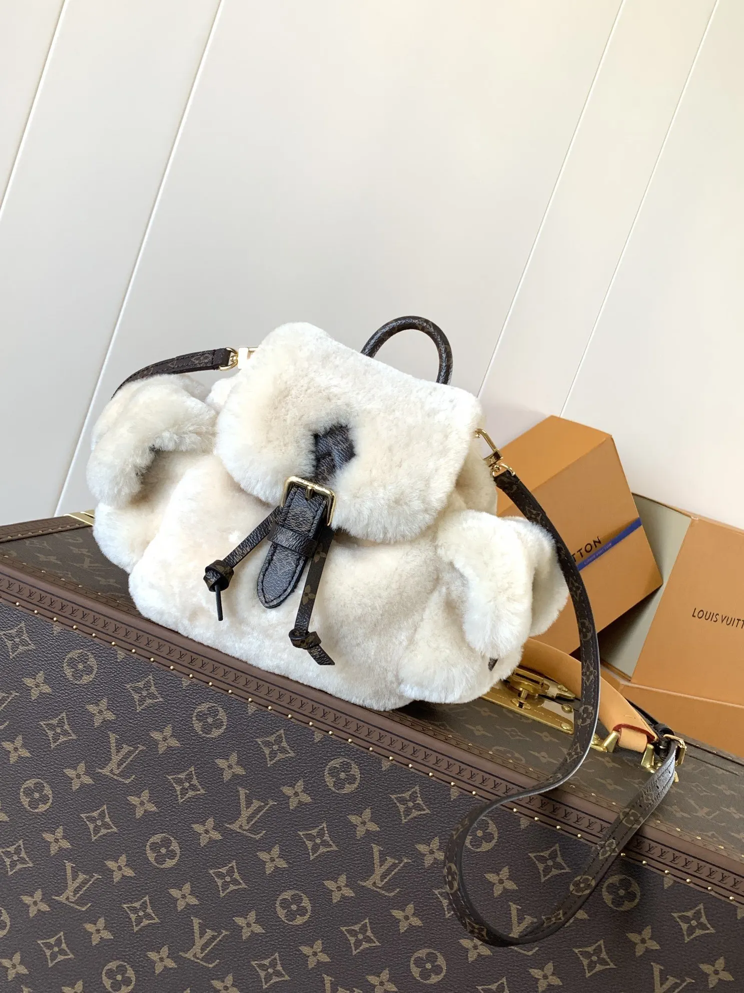 LV 帆布 Na雙肩包 实用雙肩款