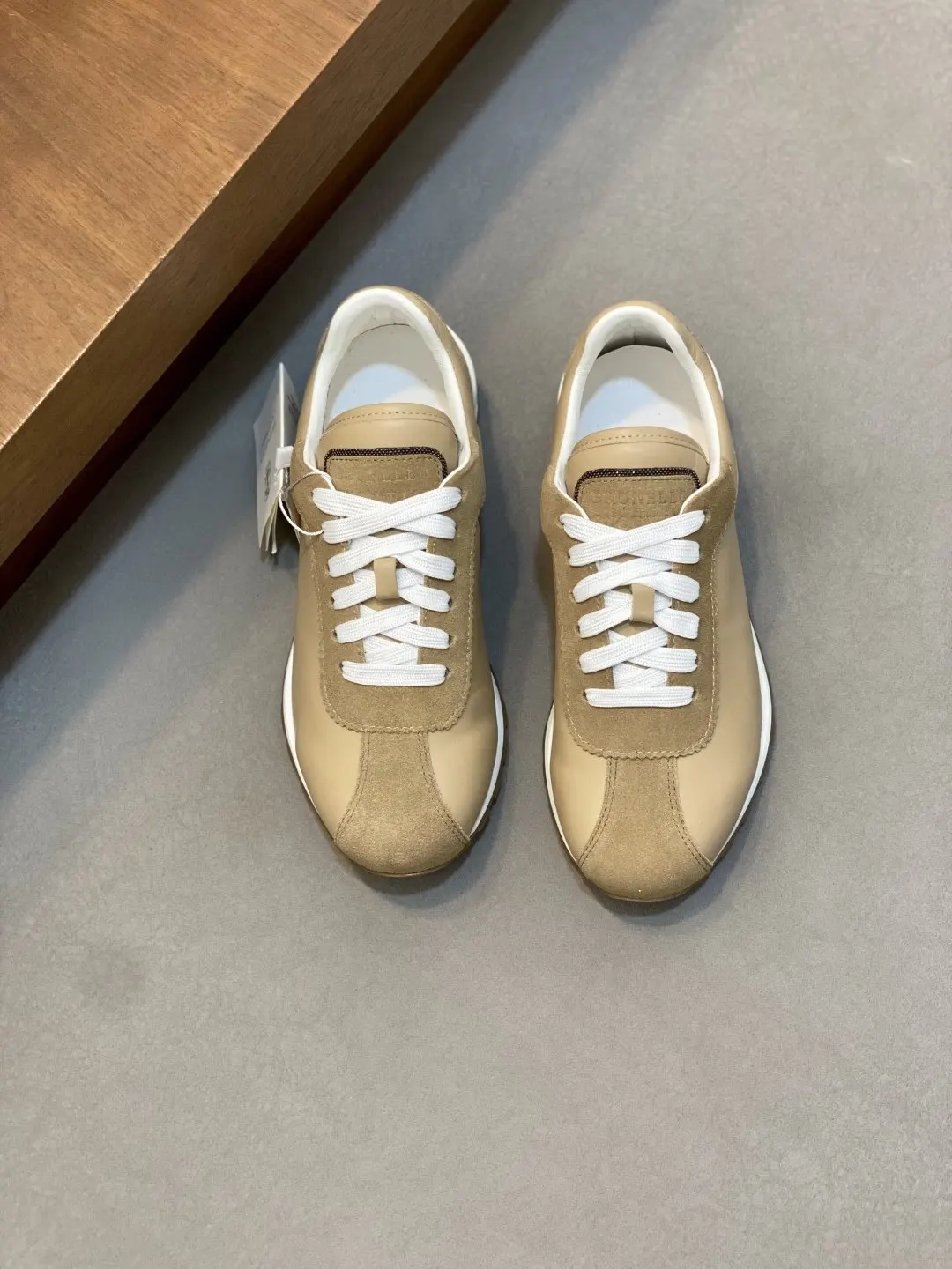 Brunello Cucinelli SS White Sneakers Casual Versatile
