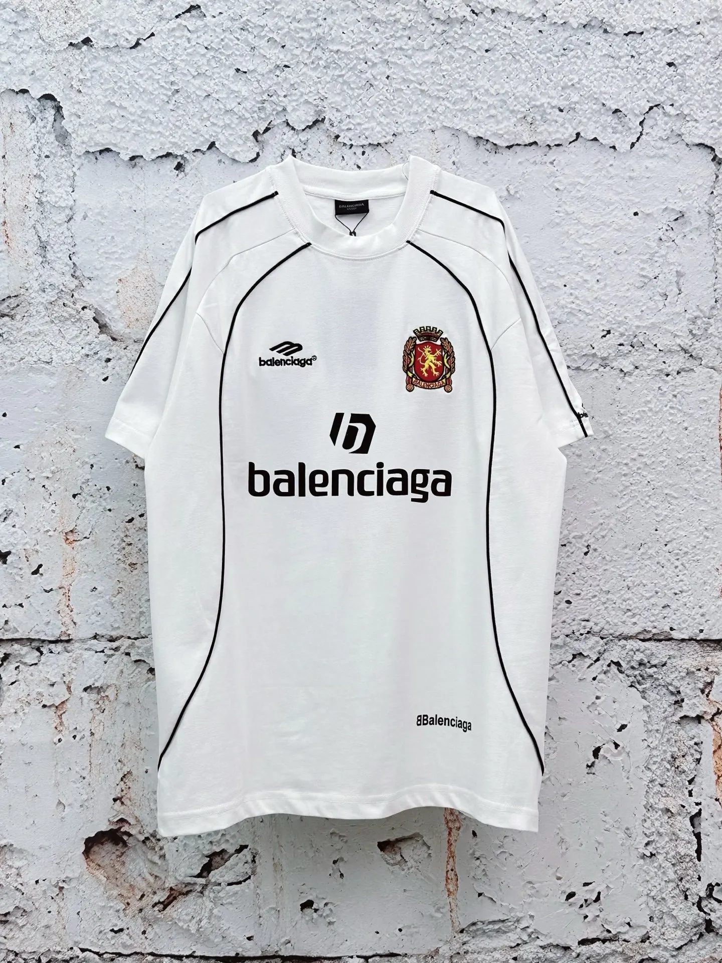 Balenciaga 2026SS Logo Letter Short Sleeve T-Shirt Street Casual Style