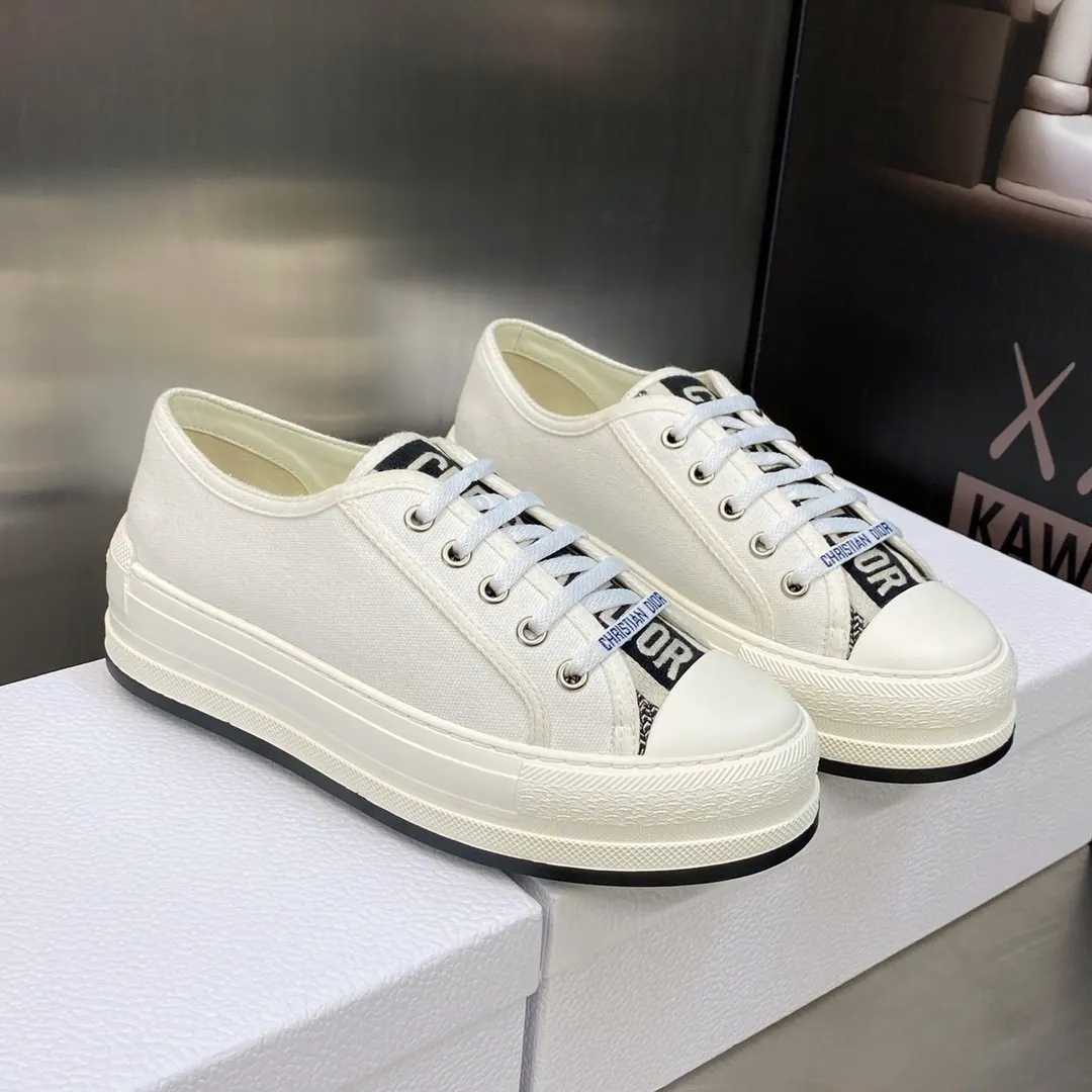 Dior 厚底 拼色 運動鞋 休閒百搭款