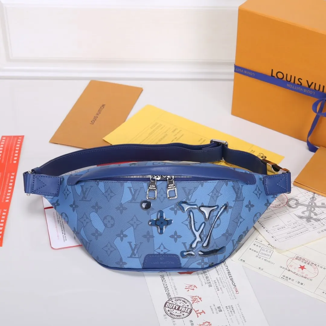 Blue Belt Bag Casual