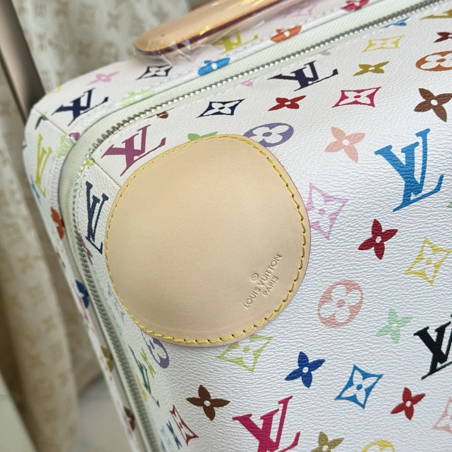 LV 老花 帆布 行李箱 旅行拉杆款 輕便出行款