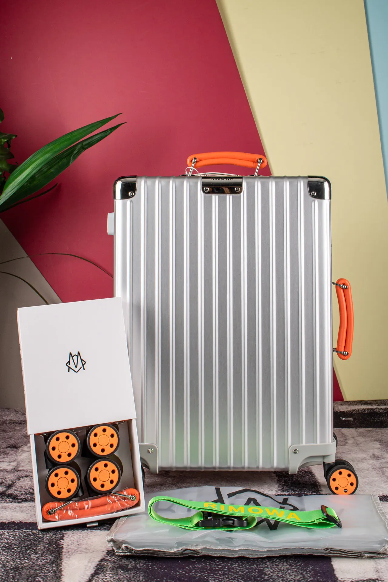 皮質把手 吊牌 行李箱 旅行拉杆款 輕便出行款