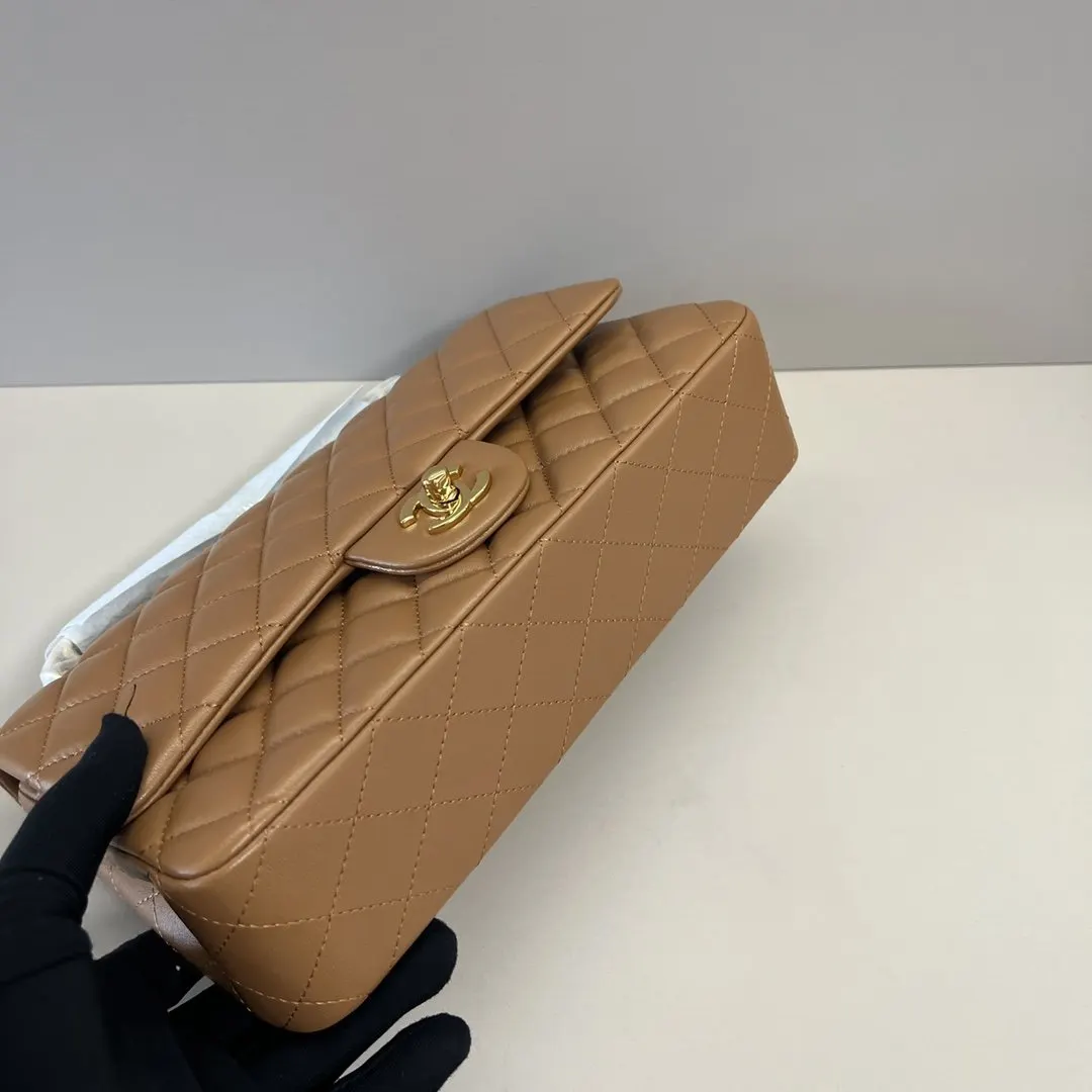焦糖色 羊皮 出厂价 开发 腋下包 复古腋下背款