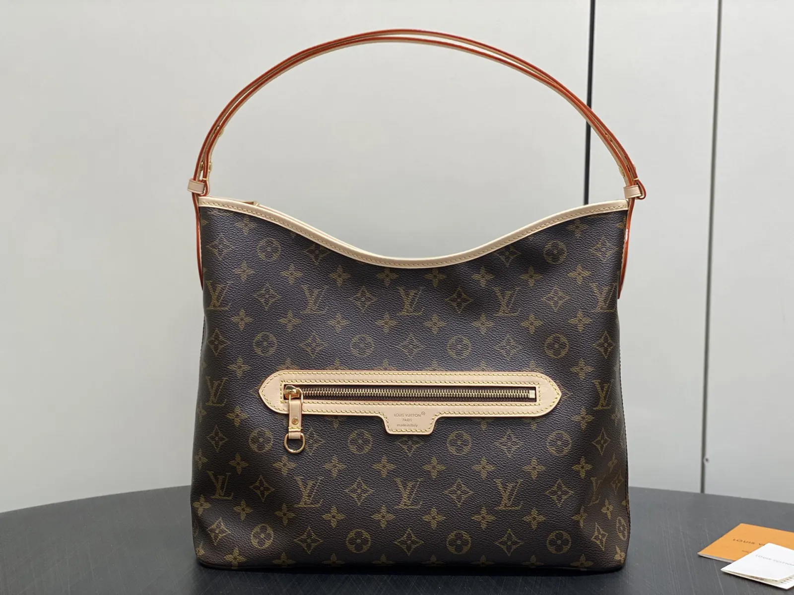 LV 老花 帆布 精品 老花 单肩斜挎 Lineup 手袋 斜挎包 轻便斜挎款