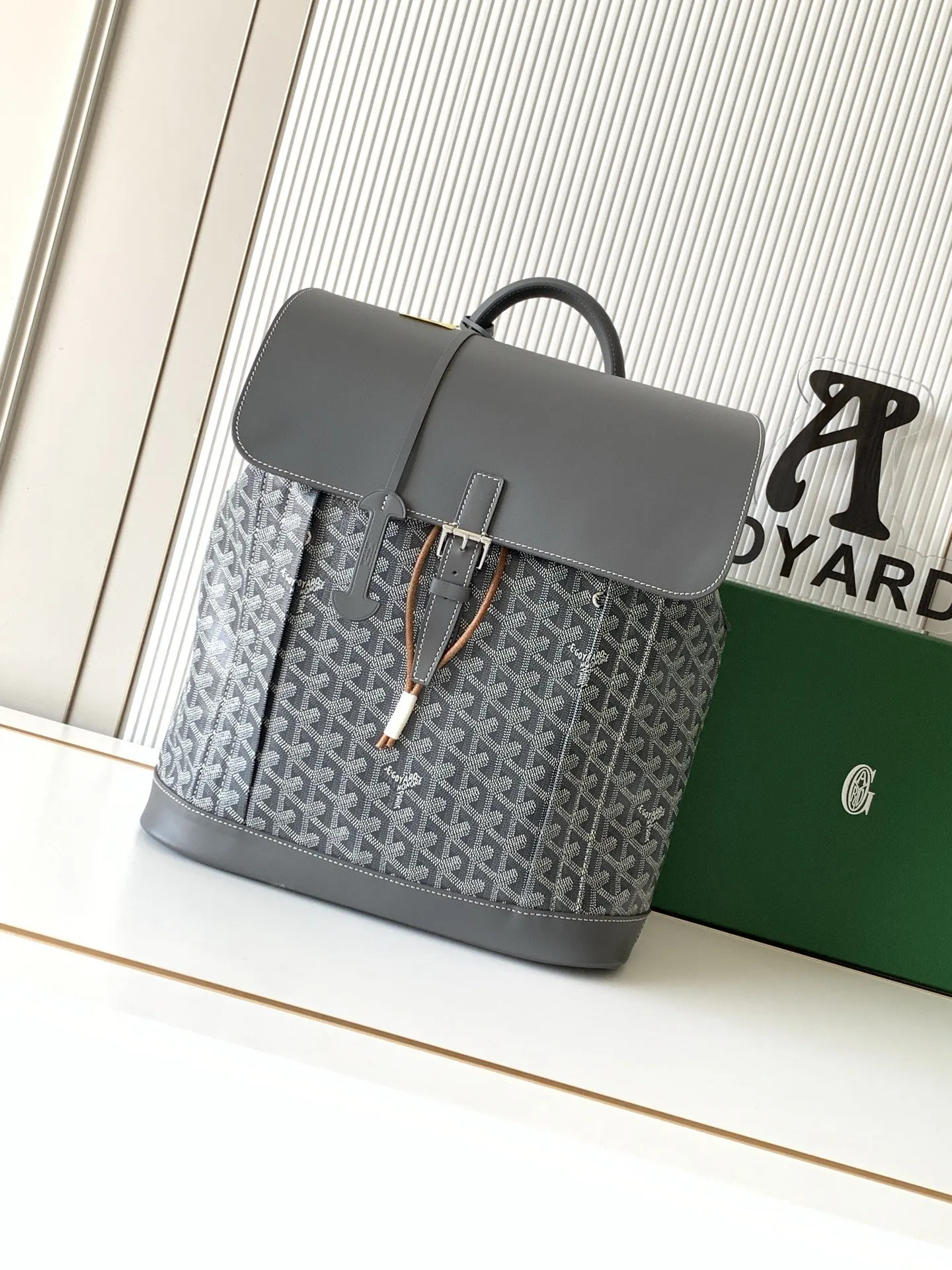 Goyard 黑色 棕色 雙肩包 实用雙肩款