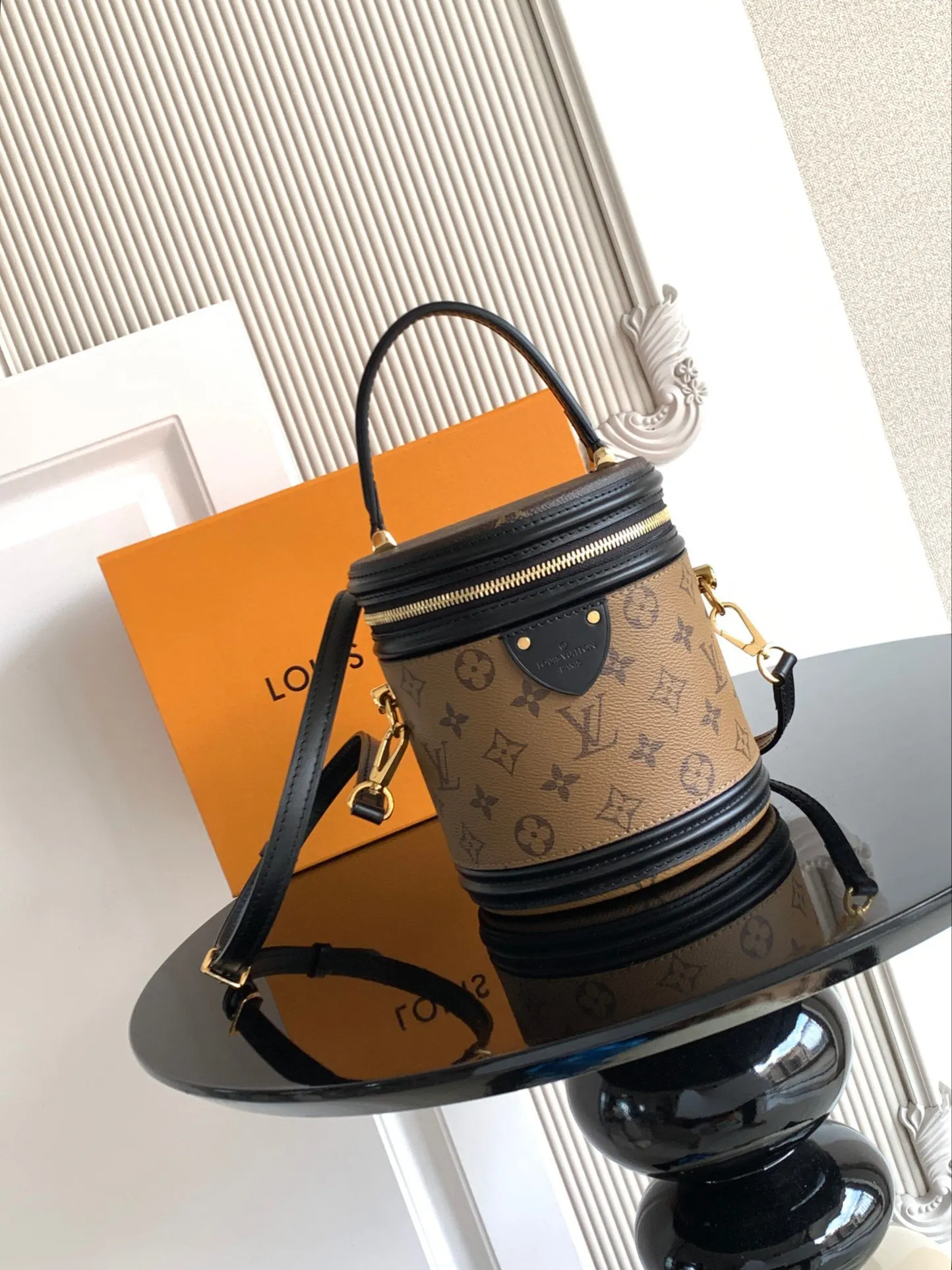 LV 帆布 化妆包 便携收纳款