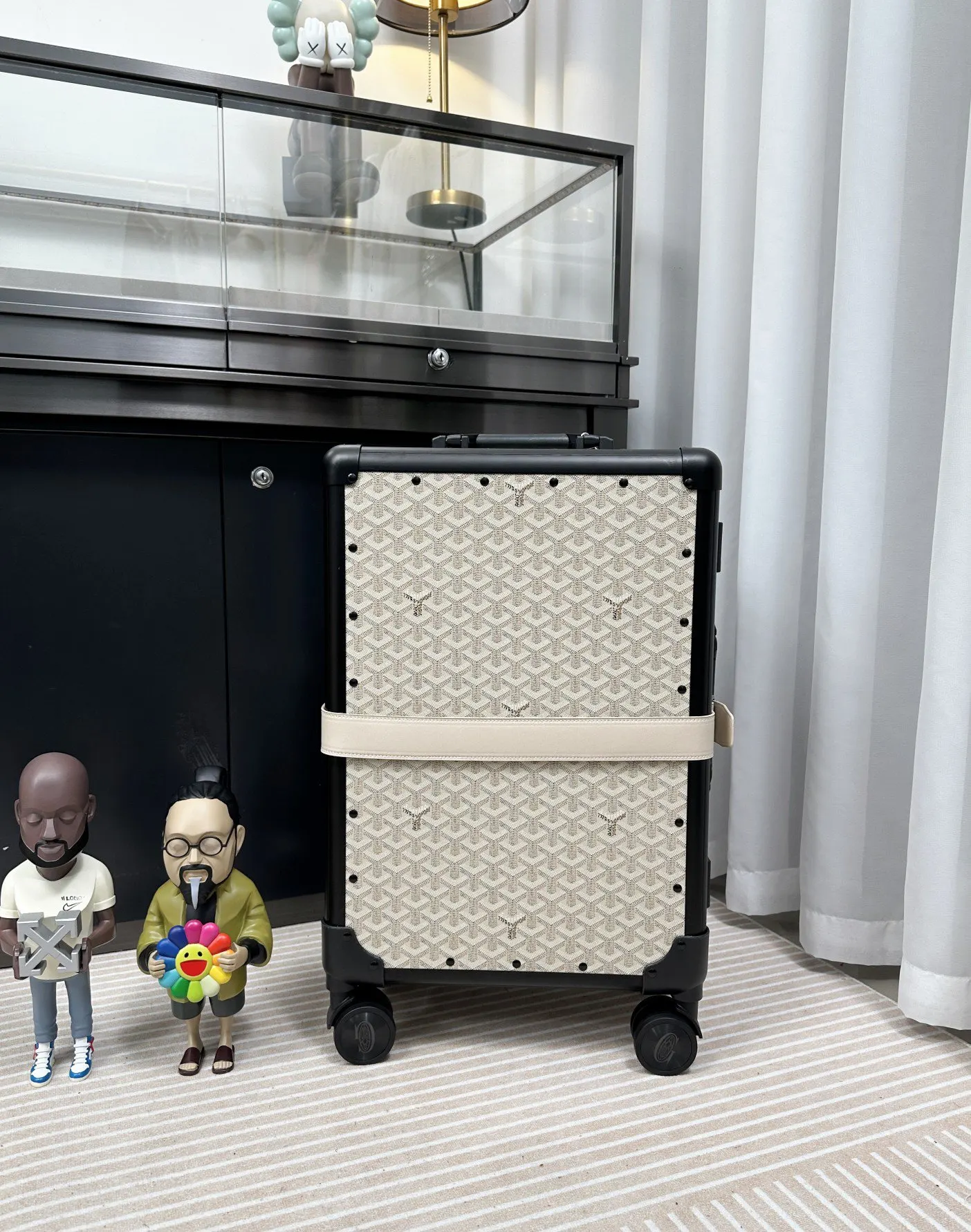 Goyard 戈雅 行李箱 拉杆箱 時尚新宠 復古形的 旅行拉杆款 輕便出行款