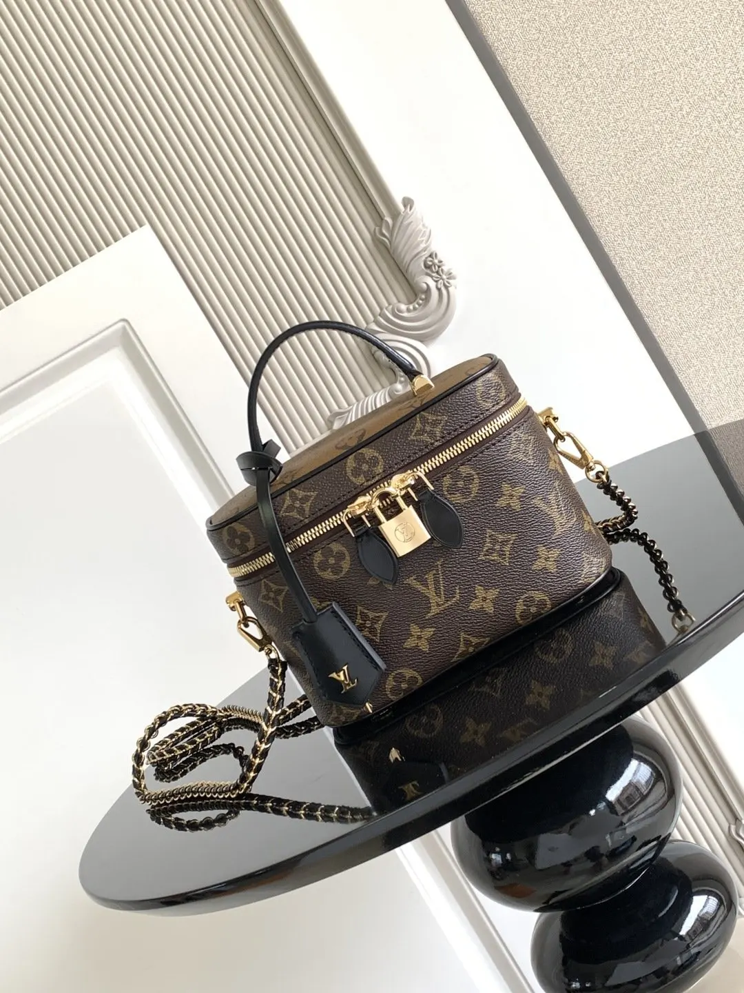 LV 帆布 鏈條包 精致鏈條款
