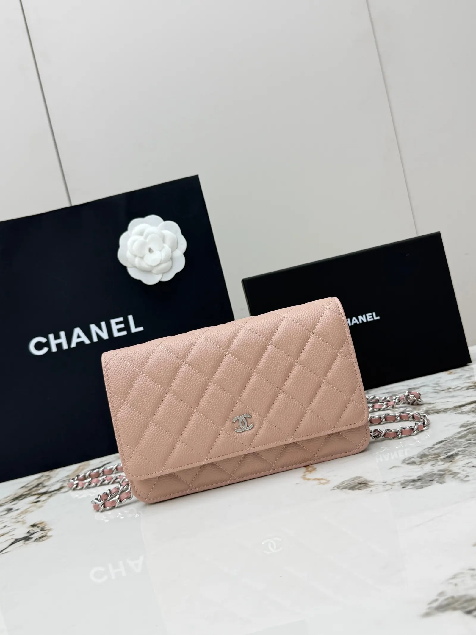CHANEL 小牛皮 鏈條包 精致鏈條款