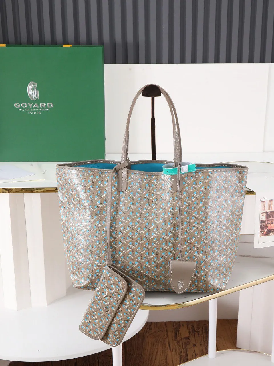 Goyard 帆布 腋下包 复古腋下背款