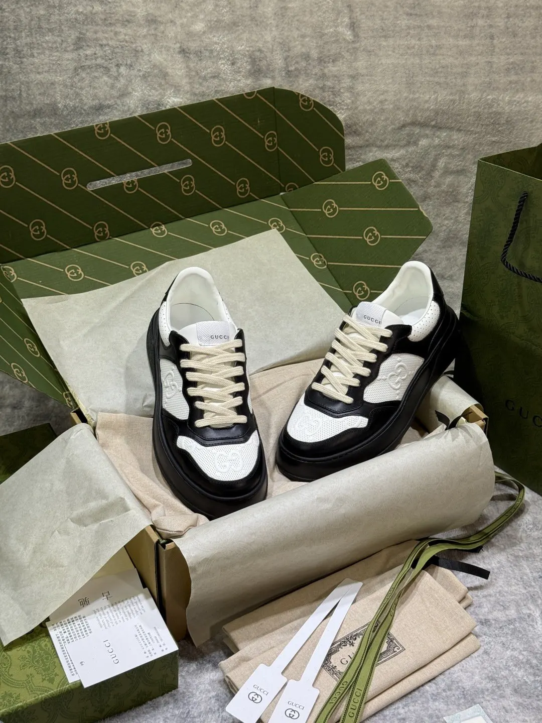 Gucci Logo休閒運動鞋 百搭款