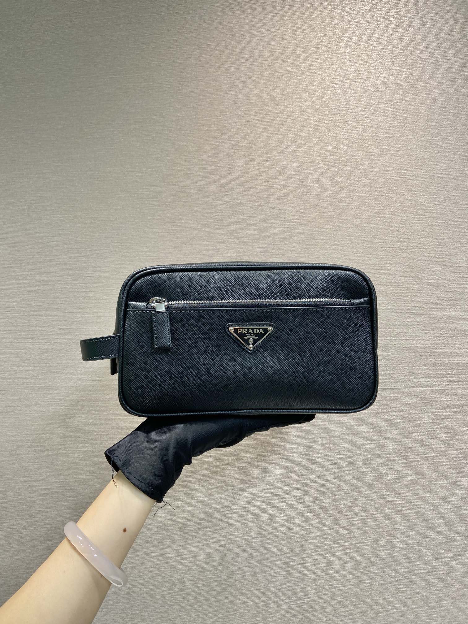 牛皮 洗漱手包 牛皮 旅行收納包采用十 手拿包 精致手拿款