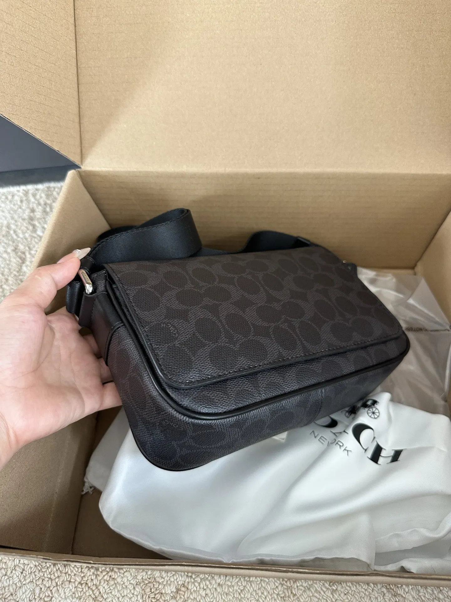 Monogram Crossbody Bag Lightweight