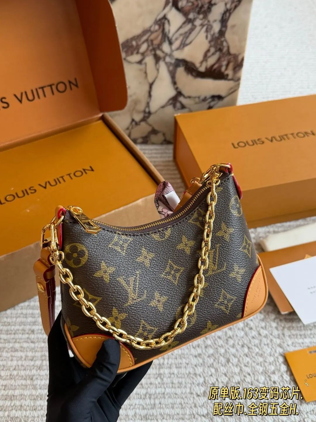 Monogram Crossbody Bag Lightweight