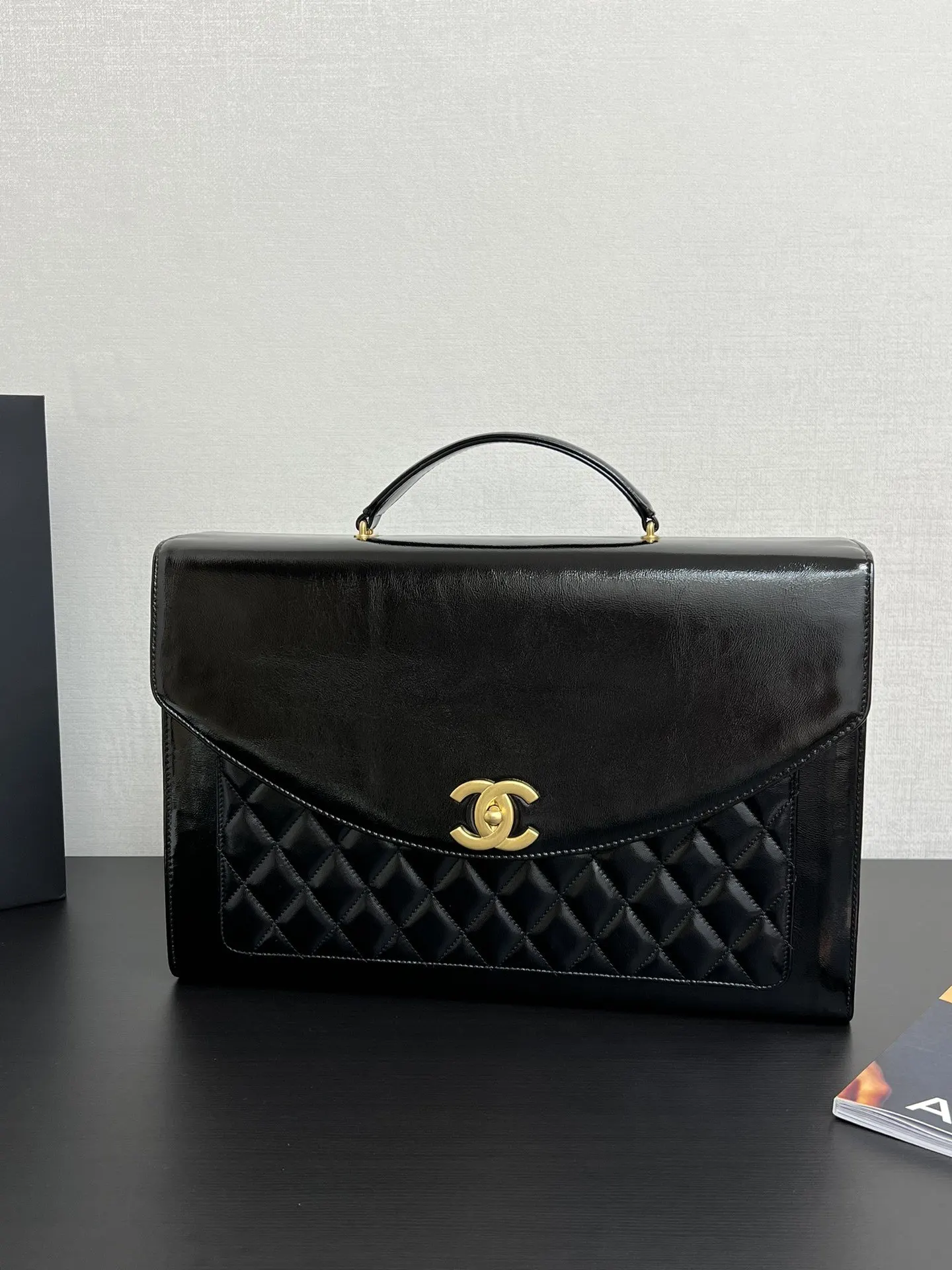 Black Briefcase Business Commuter