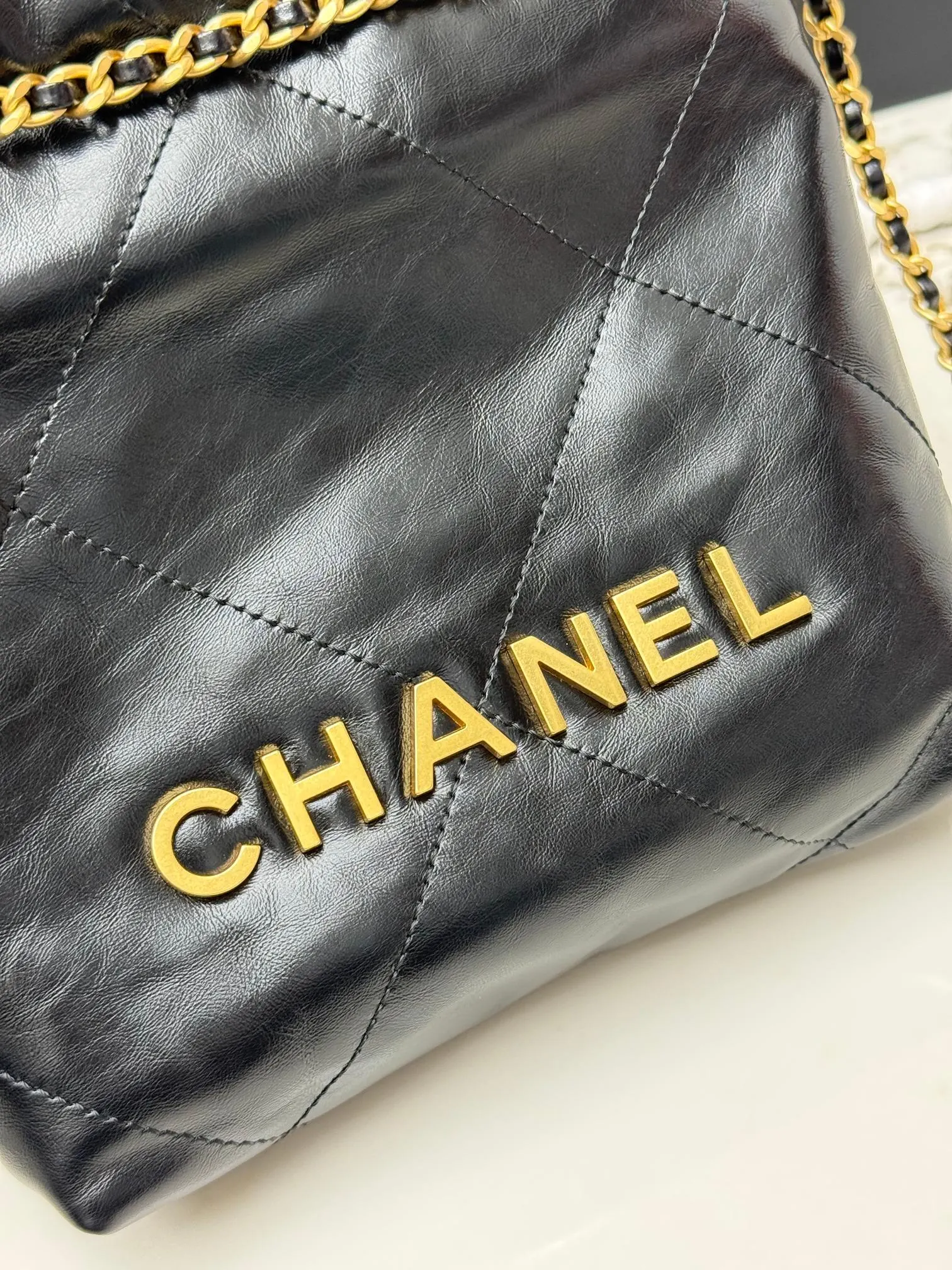 Chain Bag Leather