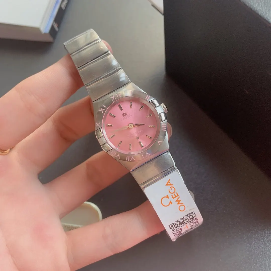 Omega 欧米茄星座系列全新彩色盘腕表 手錶 經典腕表款