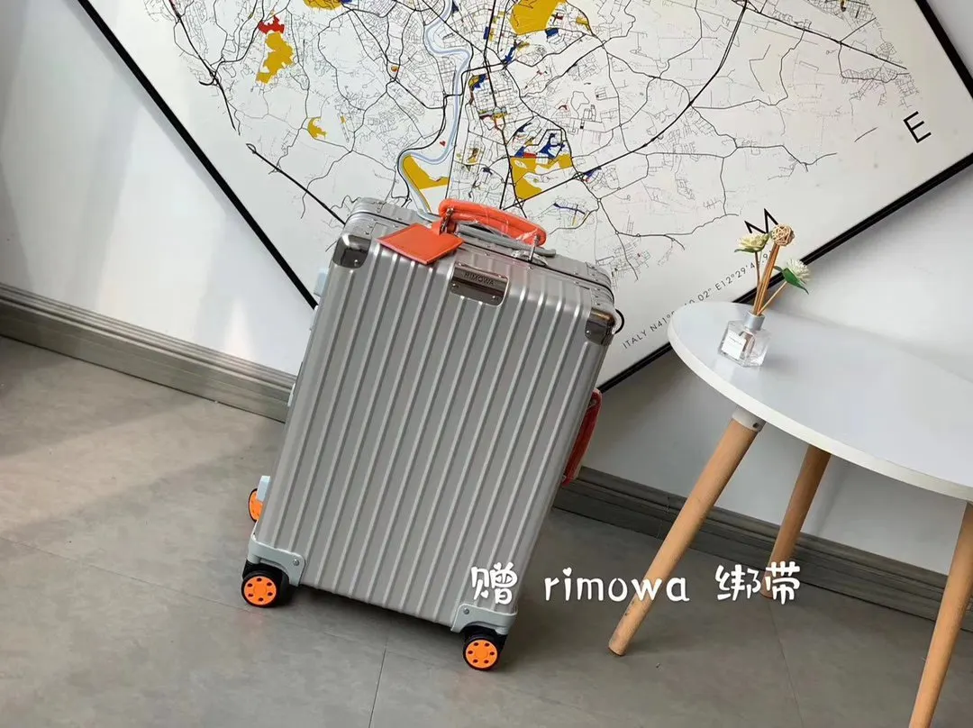 Silver Suitcase Travel Lightweight