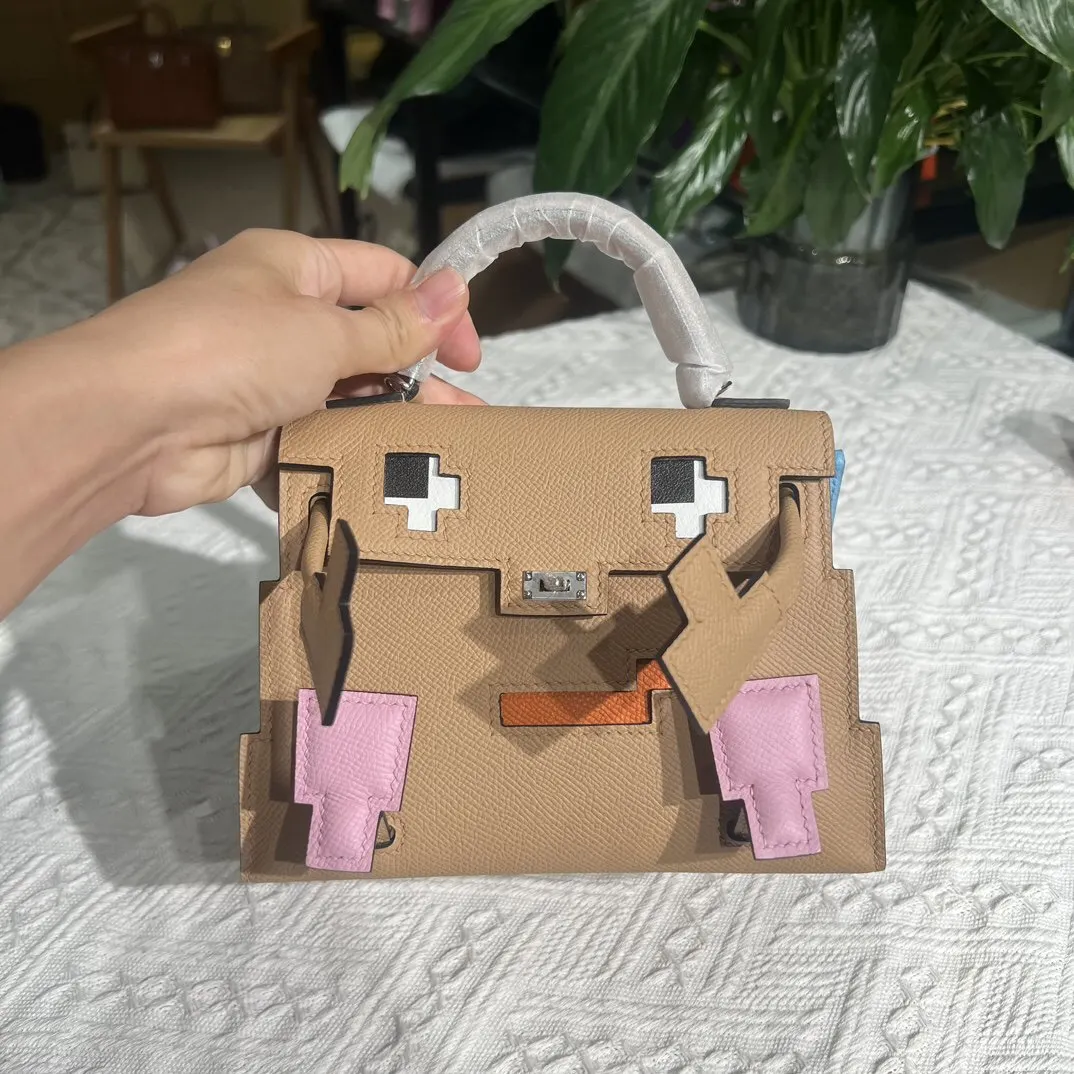 Hermes Kelly Epsom掌纹牛皮 單肩包 19cm 经典款