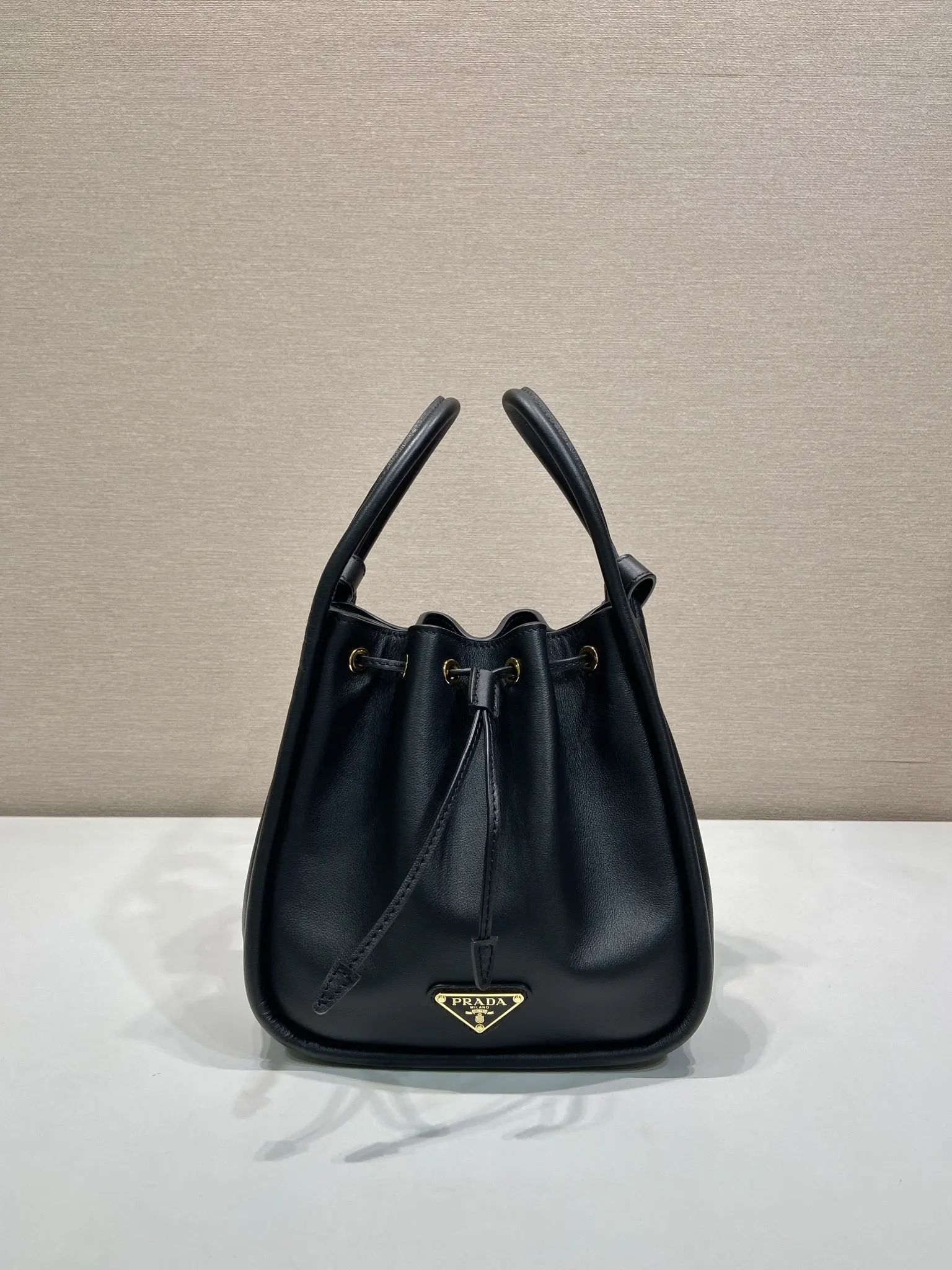 Bucket Bag Casual Leather