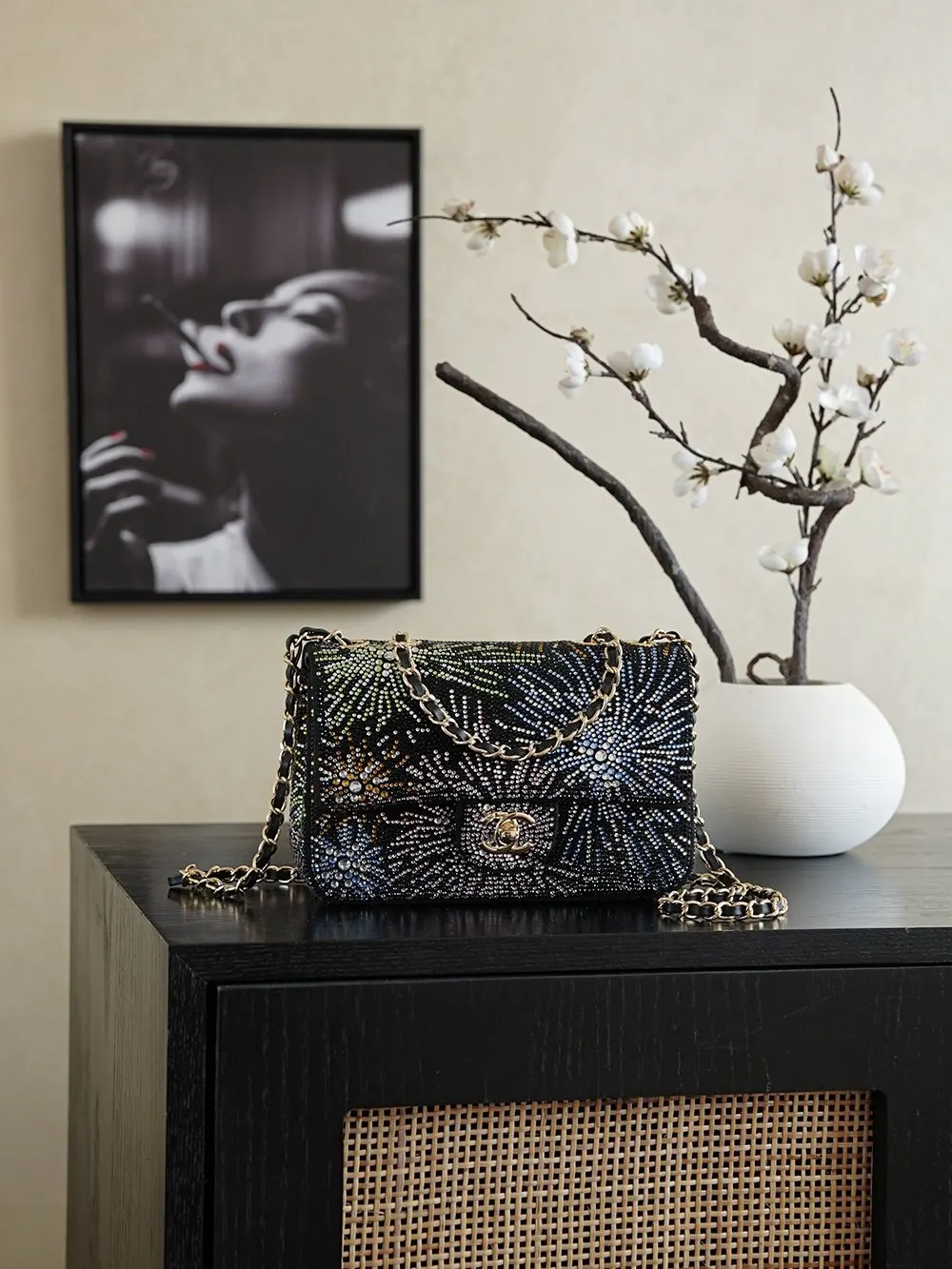Black Chain Bag