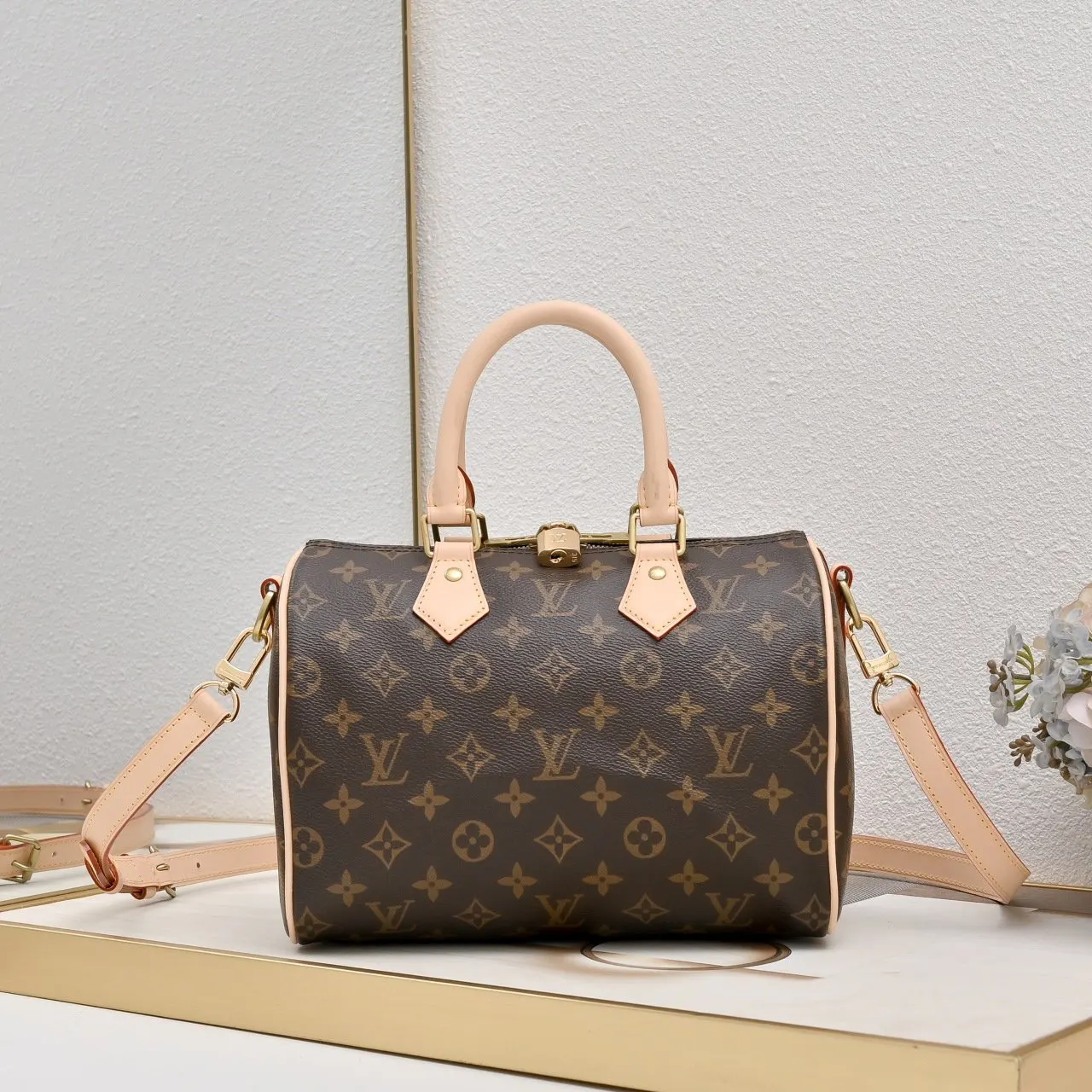 LV Speedy 經典老花 旅行袋 大容量出行款