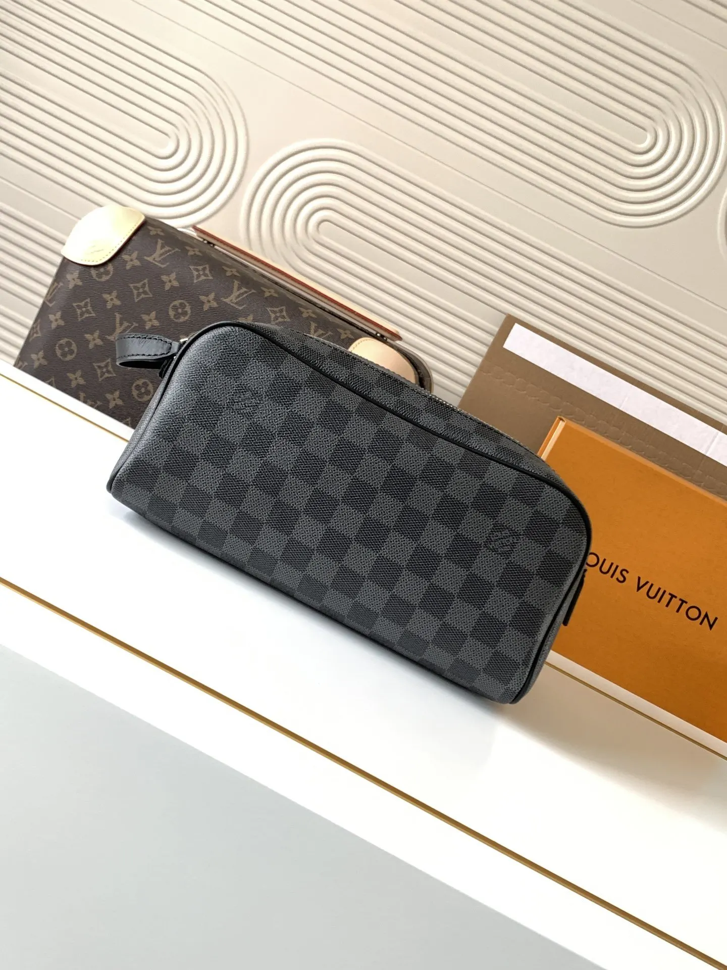 Louis Vuitton Organizer Pouch Travel Leather