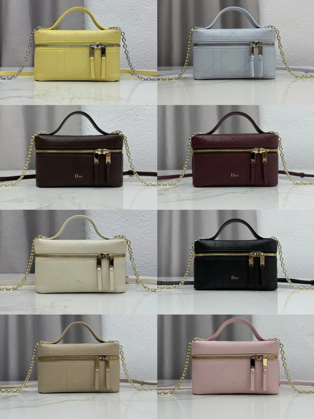 Dior Gold Chain Bag