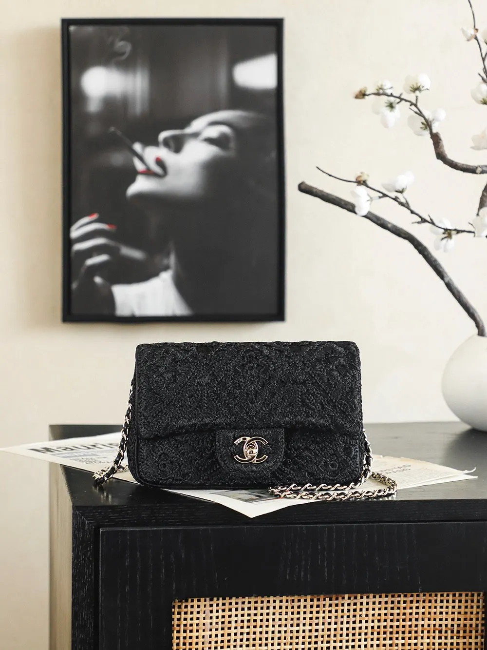 CHANEL 粉色 手提包 通勤手提款